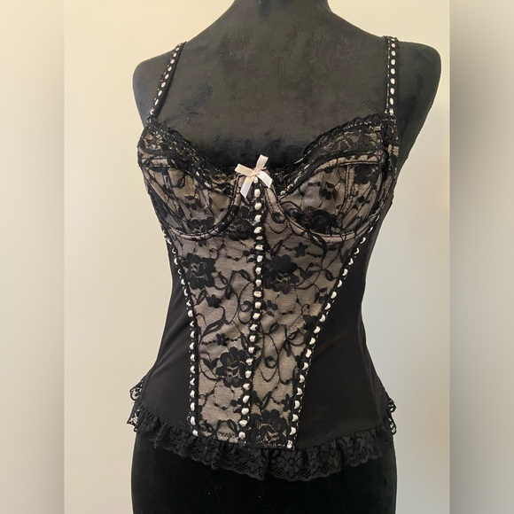 Sophie&Me Black and Pink Corset - Picture 2 of 5